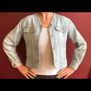 Liz Claiborne Lizwear Petite Denim Jean Jacket